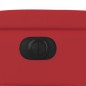 vidaXL Sillón reclinable eléctrico de cuero sintético rojo vidaXL Sillón reclinable eléctrico de cuero sintético rojo