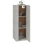 vidaXL Mueble para TV de pared gris hormigón 40x34,5x100 cm vidaXL Mueble para TV de pared gris hormigón 40x34,5x100 cm