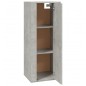 vidaXL Mueble para TV de pared gris hormigón 40x34,5x100 cm vidaXL Mueble para TV de pared gris hormigón 40x34,5x100 cm