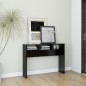 vidaXL Mesa consola madera contrachapada negro 105x30x80 cm vidaXL Mesa consola madera contrachapada negro 105x30x80 cm