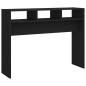 vidaXL Mesa consola madera contrachapada negro 105x30x80 cm vidaXL Mesa consola madera contrachapada negro 105x30x80 cm