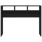 vidaXL Mesa consola madera contrachapada negro 105x30x80 cm vidaXL Mesa consola madera contrachapada negro 105x30x80 cm