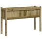 vidaXL Jardineras con patas 2 uds madera de pino impregnada vidaXL Jardineras con patas 2 uds madera de pino impregnada