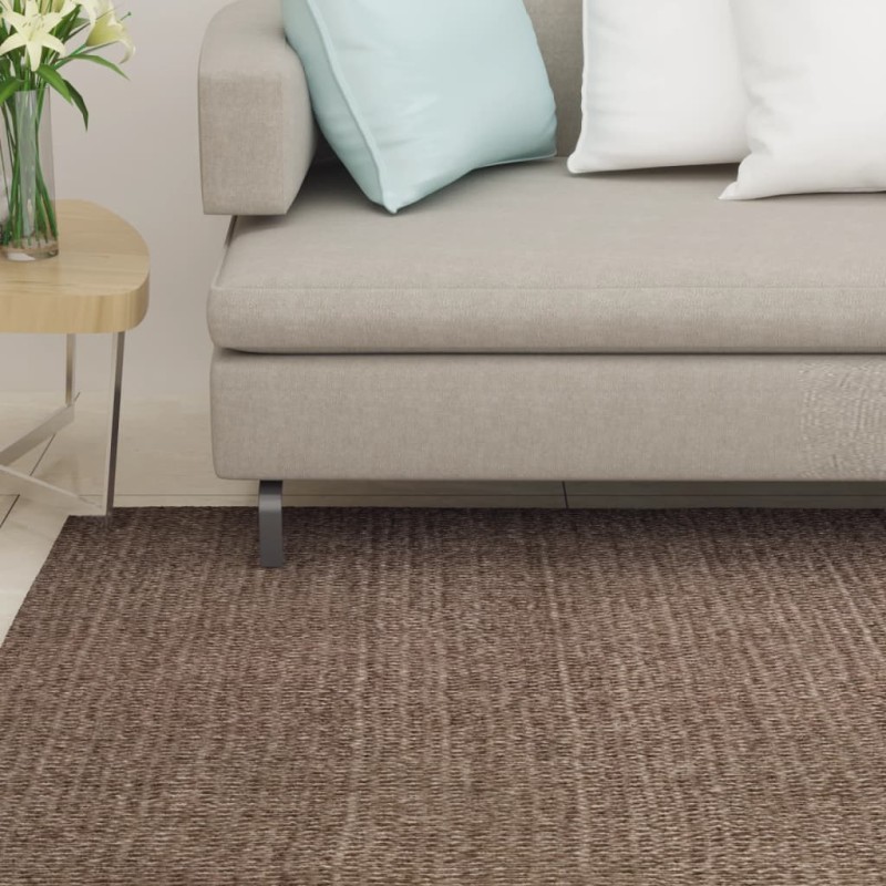 vidaXL Alfombra de sisal para rascador marrón 80x350 cm vidaXL Alfombra de sisal para rascador marrón 80x350 cm