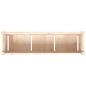 vidaXL Jardineras de exterior con patas 2 uds madera maciza de pino vidaXL Jardineras de exterior con patas 2 uds madera maciza de pino