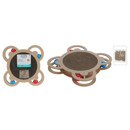 Pets Collection Rascador para gatos natural 35x35x5 cm