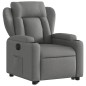 vidaXL Sillón eléctrico reclinable elevable de tela gris oscuro vidaXL Sillón eléctrico reclinable elevable de tela gris oscuro