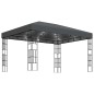 vidaXL Cenador con tira de luces LED gris antracita 3x4 m vidaXL Cenador con tira de luces LED gris antracita 3x4 m