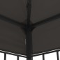 vidaXL Cenador con tira de luces LED gris antracita 3x4 m vidaXL Cenador con tira de luces LED gris antracita 3x4 m