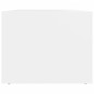 vidaXL Mesa de centro madera contrachapada blanca 80x50x40 cm vidaXL Mesa de centro madera contrachapada blanca 80x50x40 cm