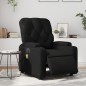 vidaXL Sillón de masaje reclinable eléctrico cuero sintético negro vidaXL Sillón de masaje reclinable eléctrico cuero sintético negro