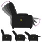 vidaXL Sillón de masaje reclinable eléctrico cuero sintético negro vidaXL Sillón de masaje reclinable eléctrico cuero sintético negro