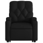 vidaXL Sillón reclinable y elevable eléctrico cuero sintético negro vidaXL Sillón reclinable y elevable eléctrico cuero sintético negro