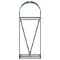 vidaXL Leñero de acero galvanizado verde 40x45x100 cm vidaXL Leñero de acero galvanizado verde 40x45x100 cm
