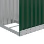 vidaXL Leñero de acero galvanizado verde 40x45x100 cm vidaXL Leñero de acero galvanizado verde 40x45x100 cm