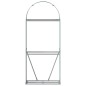 vidaXL Leñero de acero galvanizado verde 80x45x190 cm vidaXL Leñero de acero galvanizado verde 80x45x190 cm