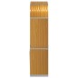 vidaXL Leñero de acero galvanizado marrón claro 80x45x190 cm vidaXL Leñero de acero galvanizado marrón claro 80x45x190 cm