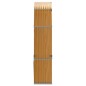 vidaXL Leñero de acero galvanizado marrón claro 120x45x210 cm vidaXL Leñero de acero galvanizado marrón claro 120x45x210 cm
