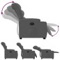 vidaXL Sillón reclinable elevable de tela gris oscuro vidaXL Sillón reclinable elevable de tela gris oscuro