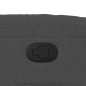 vidaXL Sillón reclinable elevable de tela gris oscuro vidaXL Sillón reclinable elevable de tela gris oscuro