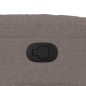 vidaXL Sillón reclinable elevable tela gris taupe vidaXL Sillón reclinable elevable tela gris taupe