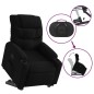 vidaXL Sillón eléctrico reclinable elevable de tela negro vidaXL Sillón eléctrico reclinable elevable de tela negro