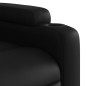 vidaXL Sillón reclinable y elevable eléctrico cuero sintético negro vidaXL Sillón reclinable y elevable eléctrico cuero sintético negro