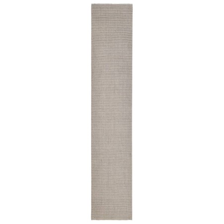 vidaXL Alfombra de sisal para rascador color arena 66x350 cm