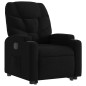 vidaXL Sillón reclinable elevable tela negro vidaXL Sillón reclinable elevable tela negro