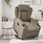 vidaXL Sillón elevable eléctrico cuero artificial capuchino vidaXL Sillón elevable eléctrico cuero artificial capuchino