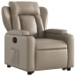 vidaXL Sillón elevable eléctrico cuero artificial capuchino vidaXL Sillón elevable eléctrico cuero artificial capuchino
