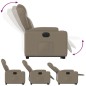 vidaXL Sillón elevable eléctrico cuero artificial capuchino vidaXL Sillón elevable eléctrico cuero artificial capuchino