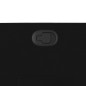 vidaXL Sillón reclinable elevable tela negro vidaXL Sillón reclinable elevable tela negro