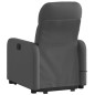 vidaXL Silla de masaje reclinable de pie de tela gris oscuro vidaXL Silla de masaje reclinable de pie de tela gris oscuro