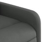 vidaXL Silla de masaje reclinable de pie de tela gris oscuro vidaXL Silla de masaje reclinable de pie de tela gris oscuro