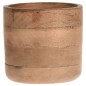Home&Styling Set de maceteros 3 pzas madera maciza de mango natural Home&Styling Set de maceteros 3 pzas madera maciza de mango natural