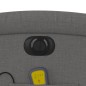 vidaXL Sillón reclinable de masaje eléctrico tela gris oscuro vidaXL Sillón reclinable de masaje eléctrico tela gris oscuro