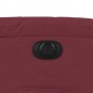 vidaXL Sillón reclinable eléctrico tela rojo tinto vidaXL Sillón reclinable eléctrico tela rojo tinto