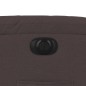 vidaXL Sillón reclinable eléctrico tela marrón oscuro vidaXL Sillón reclinable eléctrico tela marrón oscuro