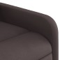 vidaXL Sillón eléctrico reclinable elevable de tela marrón oscuro vidaXL Sillón eléctrico reclinable elevable de tela marrón oscuro