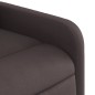 vidaXL Sillón reclinable eléctrico tela marrón oscuro vidaXL Sillón reclinable eléctrico tela marrón oscuro