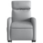 vidaXL Sillón eléctrico reclinable elevable de tela gris claro vidaXL Sillón eléctrico reclinable elevable de tela gris claro