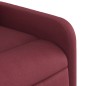 vidaXL Sillón eléctrico reclinable elevable de tela rojo tinto vidaXL Sillón eléctrico reclinable elevable de tela rojo tinto