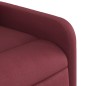 vidaXL Sillón de masaje elevable eléctrico tela rojo tinto vidaXL Sillón de masaje elevable eléctrico tela rojo tinto