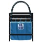 vidaXL Cama alta para niños con túnel madera pino azul 80x200 cm vidaXL Cama alta para niños con túnel madera pino azul 80x200 cm