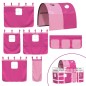 vidaXL Cama alta para niños con túnel madera pino rosa 90x200 cm vidaXL Cama alta para niños con túnel madera pino rosa 90x200 cm