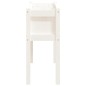 vidaXL Jardineras exterior con patas 2 uds madera maciza pino blanco vidaXL Jardineras exterior con patas 2 uds madera maciza pino blanco
