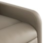 vidaXL Sillón reclinable de masaje eléctrico cuero sintético capuchino vidaXL Sillón reclinable de masaje eléctrico cuero sintético capuchino