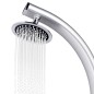 vidaXL Ducha de jardín con base gris 220 cm aluminio vidaXL Ducha de jardín con base gris 220 cm aluminio