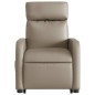 vidaXL Sillón elevable eléctrico cuero artificial capuchino vidaXL Sillón elevable eléctrico cuero artificial capuchino